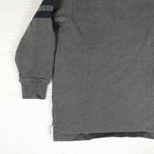 Gap Kids Polo Size Medium (8) Gray Long Sleeve SF - Picture 13 of 17