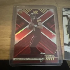 2022 XR Football /249 Sam Howell #105 Rookie RC Color Match  Plus Select