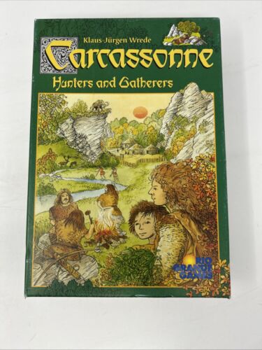 Carcassonne Hunters and Gatherers Board Game - Missing 2 Pieces
