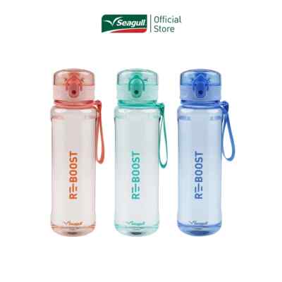 Seagull Reboots Plastic Bottle Pop-up Lid Carrying Strap 640 ml.