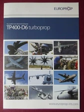 2011 EUROPROP SAFRAN TP400-D6 TURBOPROP ENGINE AIRBUS MILITARY A400M LEAFLET