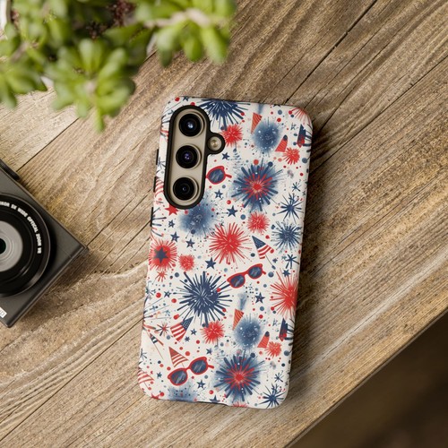 Phone Ink - Tough Case for iPhone Galaxy Pixel - July 4 USA Pattern - 第 104/191 張圖片