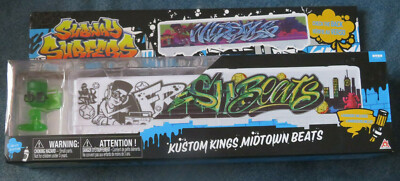 Subway Surfers Kustom Kings Midtown Beats Train Design & Color w/Markers & Fig