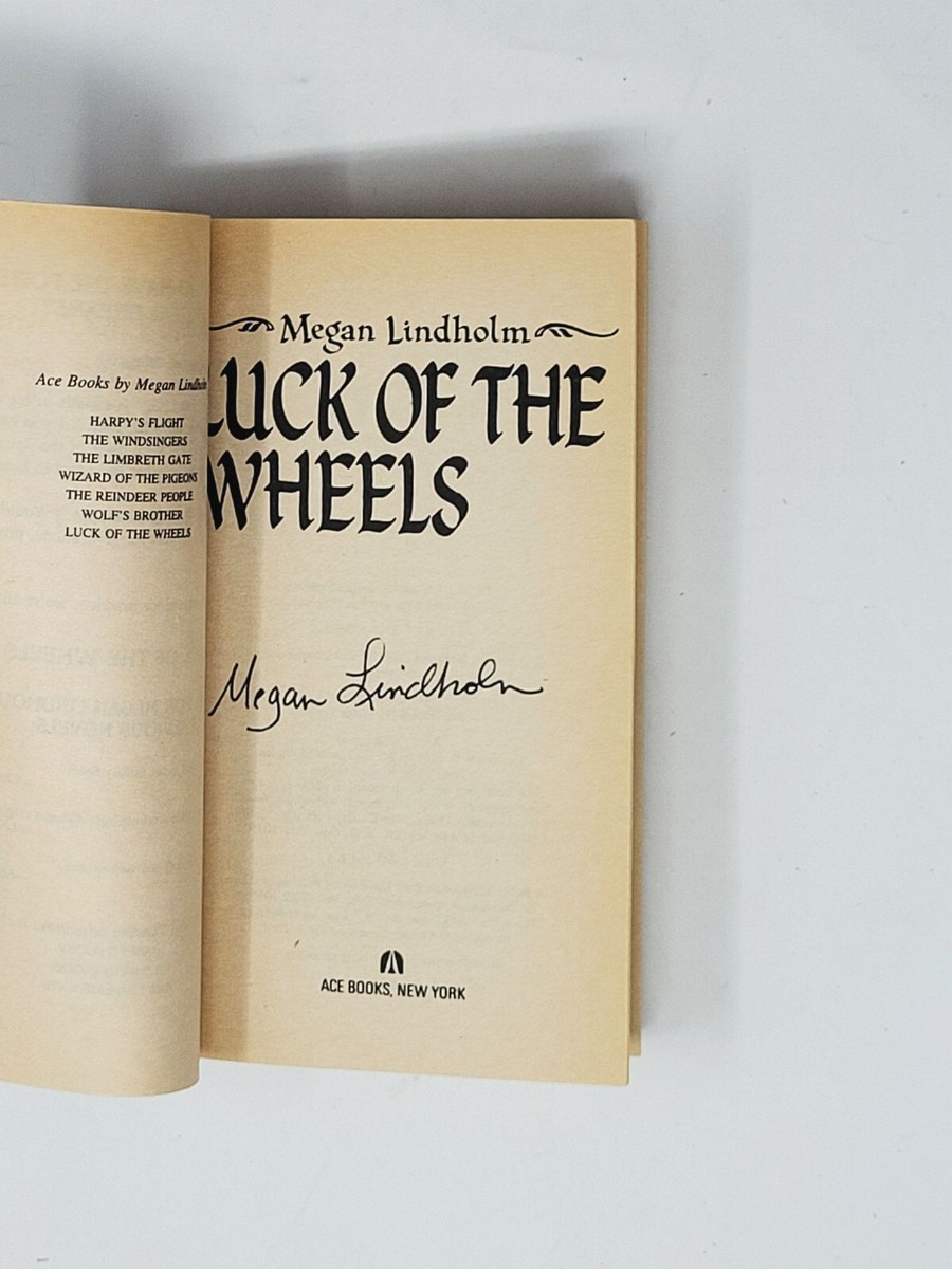 MEGAN LINDHOLM (ROBIN HOBB) SIGNED 1ST - Luck of the Wheels | eBay