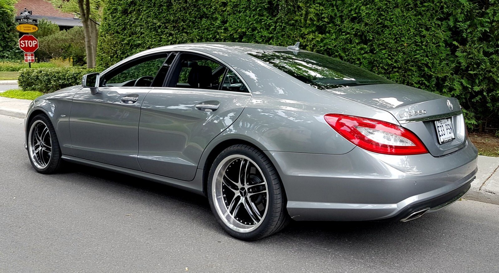 22-inch Bentley GT GTC Spur Wheels/Rims GTX15 Black Diamond Cut 5x112 Lugs