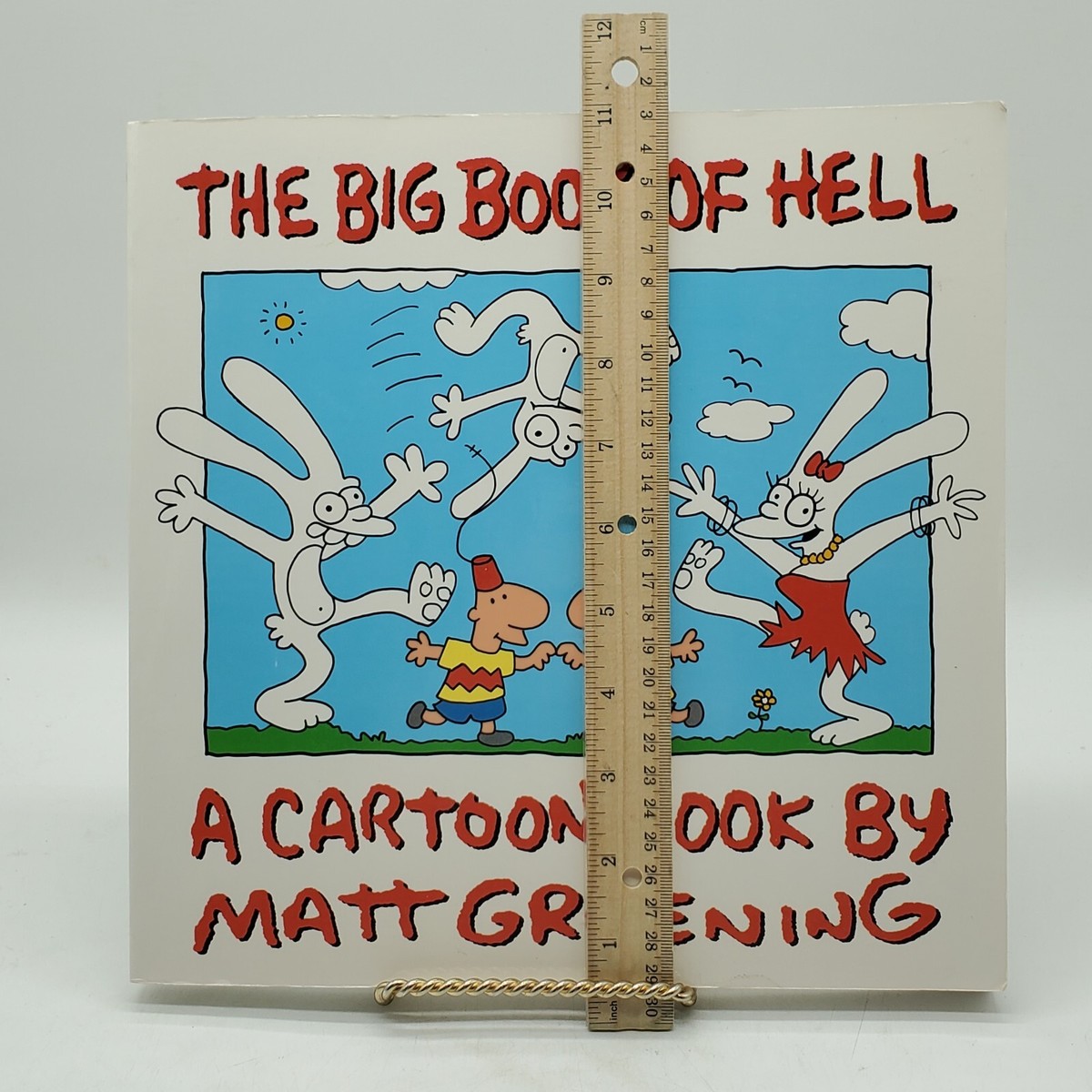 1st Edition The Big Book of Hell Matt Groening Simpsons Cartoons