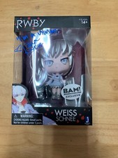 Vinyl Figure Kara Eberle &ldquo;Weiss Schnee&rdquo; RWBY BAM Exclusiv Autograph Beckett COA