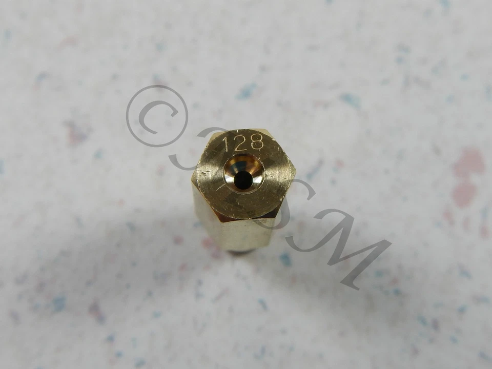 HONDA ATV NEW K&L KEIHIN CARB CARBURETOR 99101-357 HEX MAIN JET #128 18-4561 - Image 3 of 4