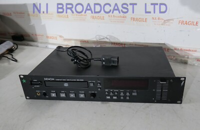 Denon dn-c635 cd / mp3 player with fader control for pitch speed  fully working