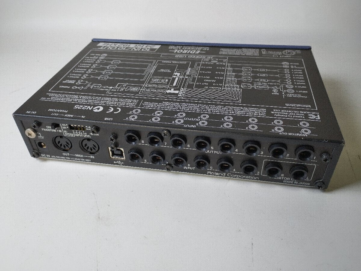 Roland Edirol Hi-speed USB Audio Capture Ua-101 With Cable