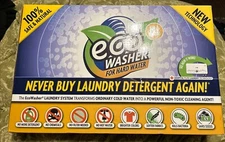 Eco Washer Germ Shield Oxidizer Laundry System NEW Open Box No Manual