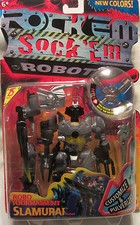 Rock Em Sock Em Robots Robo Tournament Slamurai 2001 Mattel NEW