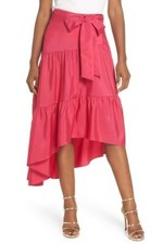 NWT Eliza J from Nordstrom – Pink Tiered High/Low Skirt, size 10