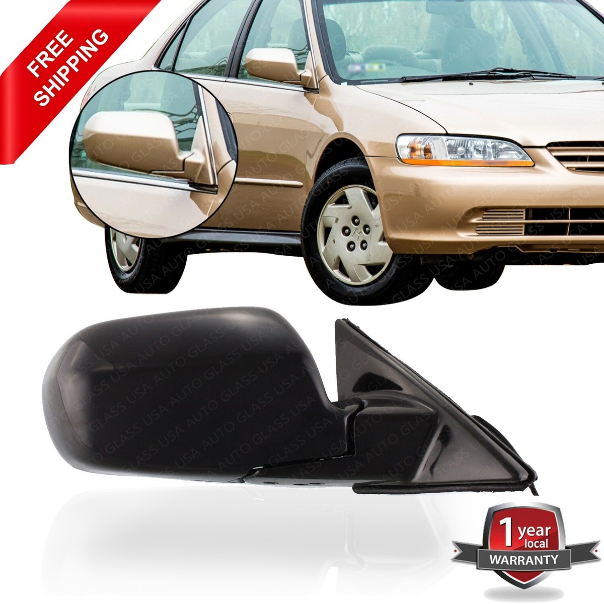 Standard Hood Fender & Mirror Kit | HONDA ACCORD SEDAN EX 2020 Standard Hood Fender & Mirror Kit | HONDA ACCORD SEDAN EX 2020