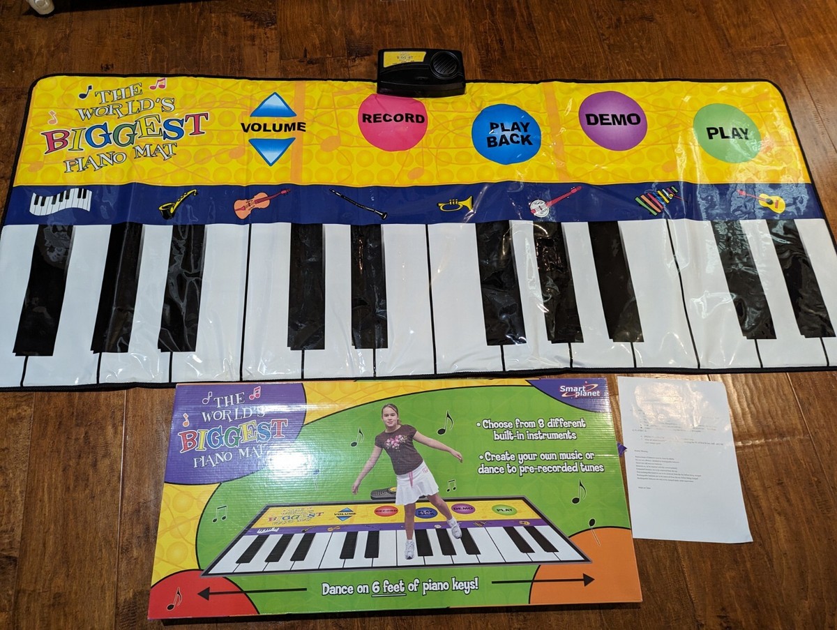 The World's Biggest Piano Mat w/ Original Box + Instructions