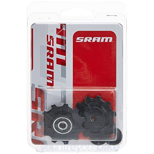 SRAM X0 TYPE 2.1 SCHALTROLLEN 10-fach SCHALTWERK RÖLLCHEN PULLEY RÄDCHEN ROLLEN - Bild 1 von 2