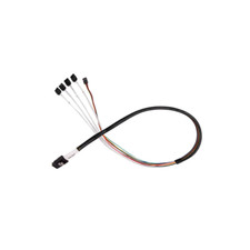 SilverStone CPS03 Mini SAS SFF-8087 to SATA 7-Pin Cable Adapter