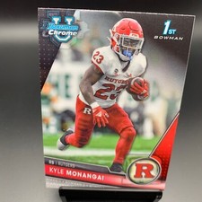 2023 Bowman Chrome University #163 Kyle Monangai Rutgers Scarlet Knights