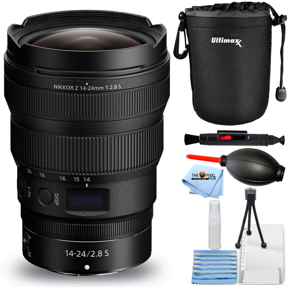 Nikon NIKKOR Z 14-24mm f/2.8 S Lens 20097 - 6PC Accessory Nikon NIKKOR Z 14-24mm f/2.8 S Lens 20097 - 6PC Accessory