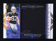 2023 Panini Origins Rookie Jumbo Jerseys 71/199 Michael Mayer #RJJ-MAY 12cn