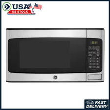 GE 1.1 cu. ft. 950-Watt Countertop Microwave in Stainless Steel