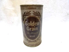 GOLDEN GRAIN FLAT TOP BEER CAN~MAIER BRG, LOS ANGELES, CAL