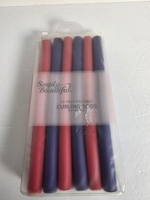 Vivitar SIMPLY BEAUTIFUL 12 Pack Flexible Soft Curling Rods 9.5 inch 1/2 New