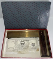 Bridge City Tool Works AS-3 / TS-2 8” Master Try Square 1994 (COA) USA Made