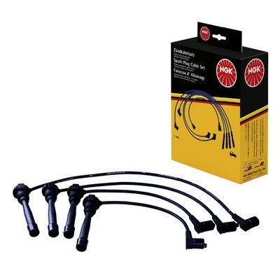 Zündleitungssatz 4 Kabel schwarz NGK Aftermarket-Expertise für u.a. FIAT BRAVA