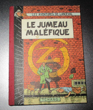 Le jumeau maléfique Lanceval PARODIE TINTIN  EXEM BD EO TCHANG 1984 COMME NEUF