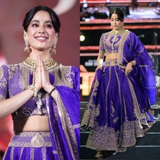 Exclusive Designer Vichitra Silk Lehenga Choli With Dupatta For Wedding