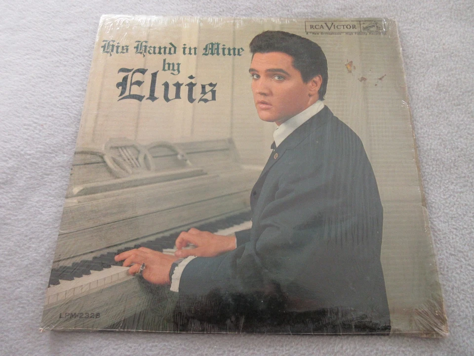 Elvis HIS HAND IN MINE Vinyl LP (RCA Victor LPM-2328) Gospel Original Mono 1960 - Imagem 2 de 4