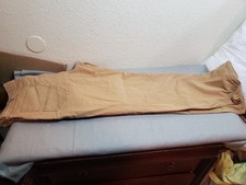 Carhartt Men's Beige 40x32 Relaxed Fit Rugged Flex Canvas Work Pants, VGC, used