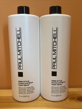 Lot Of 2 Paul Mitchell FIRM STYLE Freeze and Shine Super Hair Spray 33.8 oz
