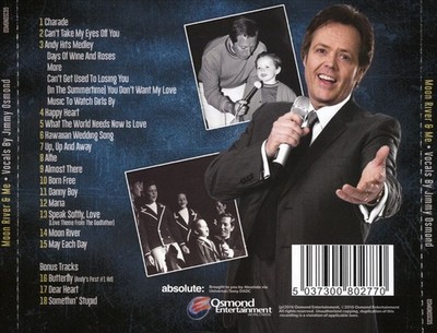 JIMMY OSMOND - MOON RIVER & ME NEW CD