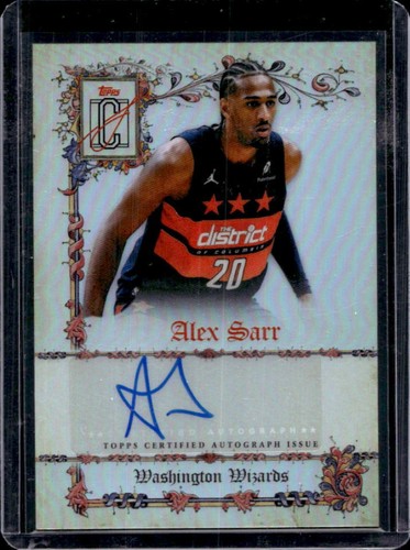 2025 Topps Signature Alex Sarr Base (RAW)