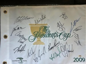 2009 President's Cup Pin Flag