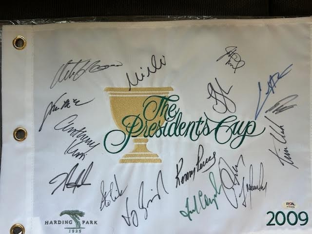 2009 President's Cup Pin Flag
