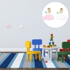 2 PCS Wall Decorations for Living Room Small Hooks Hanging Cloud Hanger