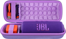 Case for JBL Flip 7/Flip 6 Waterproof Portable Bluetooth Speaker,Case Only Purpl