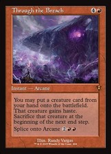Through the Breach - Foil Retro Frame INR LP MTG