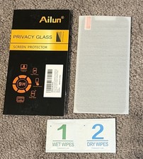 Ailun Privacy Glads Screen Protector - 1 Pack - iPhone 12 Pro Max - Free Ship 