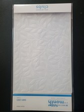 SPELLBINDERS 3-D Embossing Folder Club Excl Shady Leaves 3EOM-Feb26 Vines