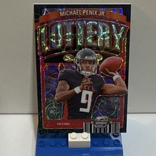 2024 Panini Contenders Optic Lottery Ticket Black Scope Prizm Rookie /25 Michae…