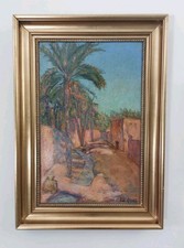 Superb Rare French Impressionist Oil on Panel - Eugene Leon L'Hoest (1874-1937)