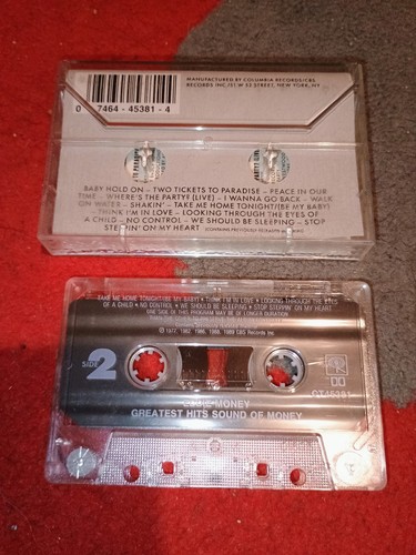 Eddie Money The Sound Of Money Cassette Tape 1989 Vintage - Picture 3 of 3