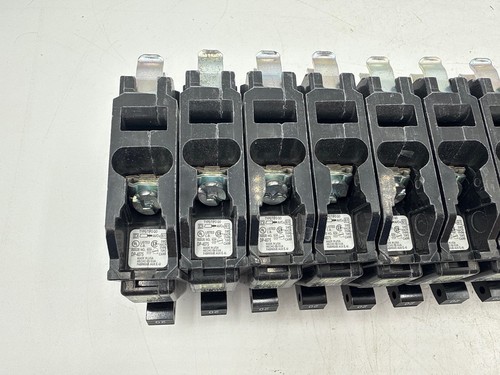 10PC Square D QO120 Plug On Circuit Breaker 20A 1P 120/240V QO 20 Amp Lot of 10 - 第 5/8 張圖片
