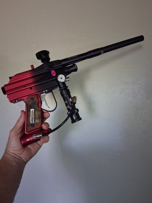 Avi Smart Parts  Vision Impulse Paintball Marker Gun Red To Black Fade