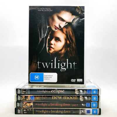 The Twilight Saga Complete Collection Movie 1 - 5 (DVD Region 4) Film Set