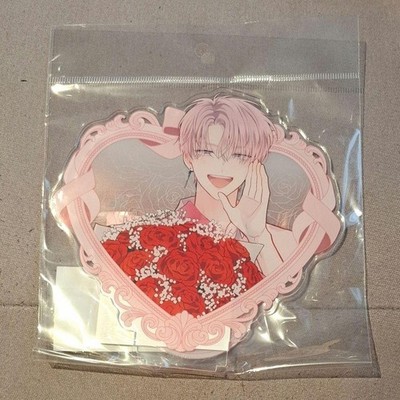 Tamons B-Seite Herzform Acryl Ständer Tamon Fukuhara aus Japan NEU